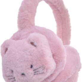 Oorwarmers katjes roze