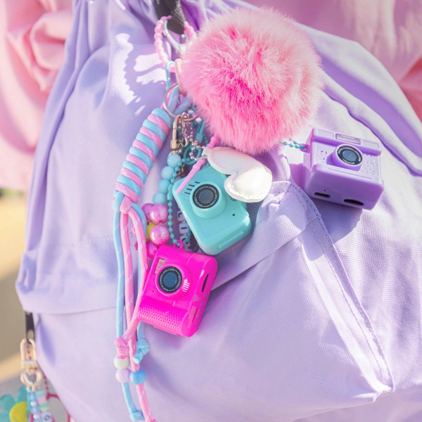 Mini Cam Digitale Camera paars - Afbeelding 3