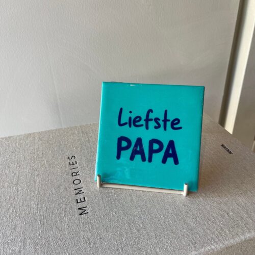 Liefste papa tegeltje