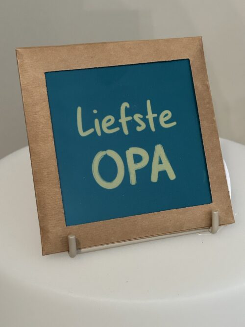 Tegeltje Liefste Opa