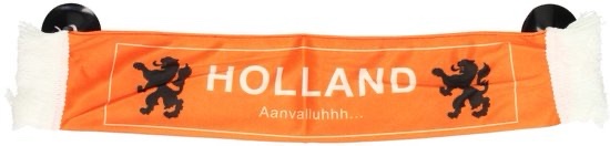 Nederland Banner Oranje 38 X 8 cm. - Afbeelding 4